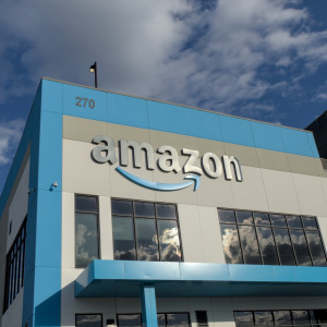 Amazon warehouse.
