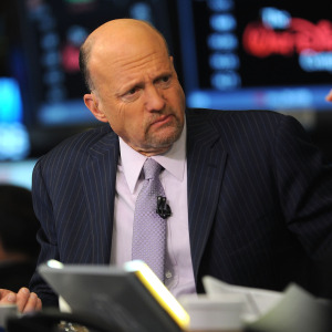 Television Personality Jim Cramer attends the NYSE Opening Bell at New York Stock Exchange.