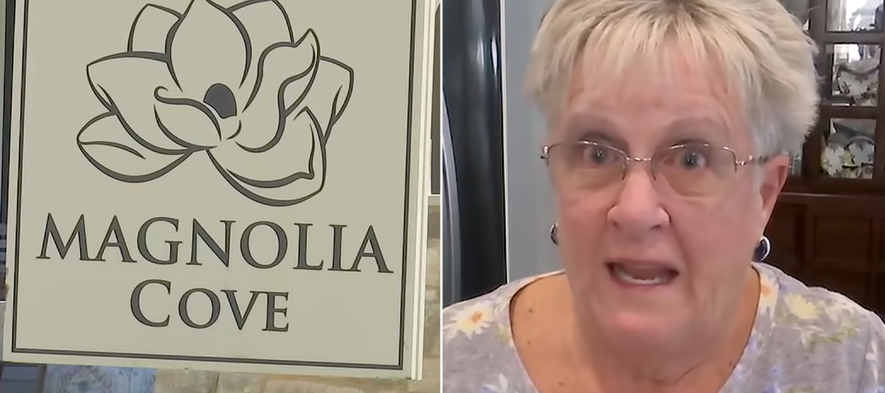 The Magnolia Cove HOA has increased fees on home owners like Jill Menson, right.