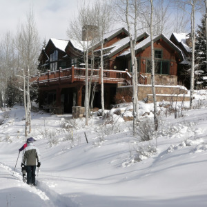 Studies suggest the rich won't decamp from their ski chalets.