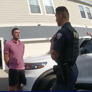Kevin Finley questioned by Winter Springs police officers two years ago.