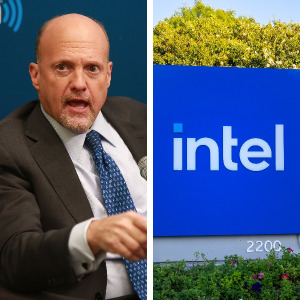 Intel was Jim Cramer's favorite stock earlier this year.