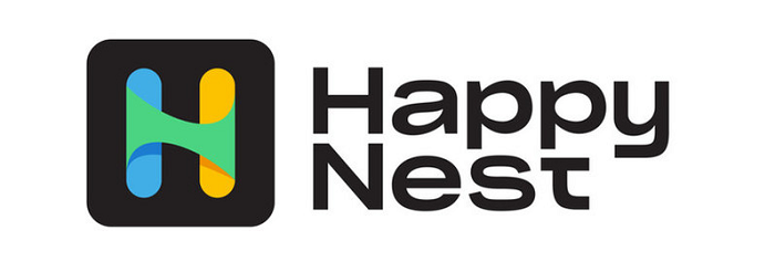 Happy Nest text