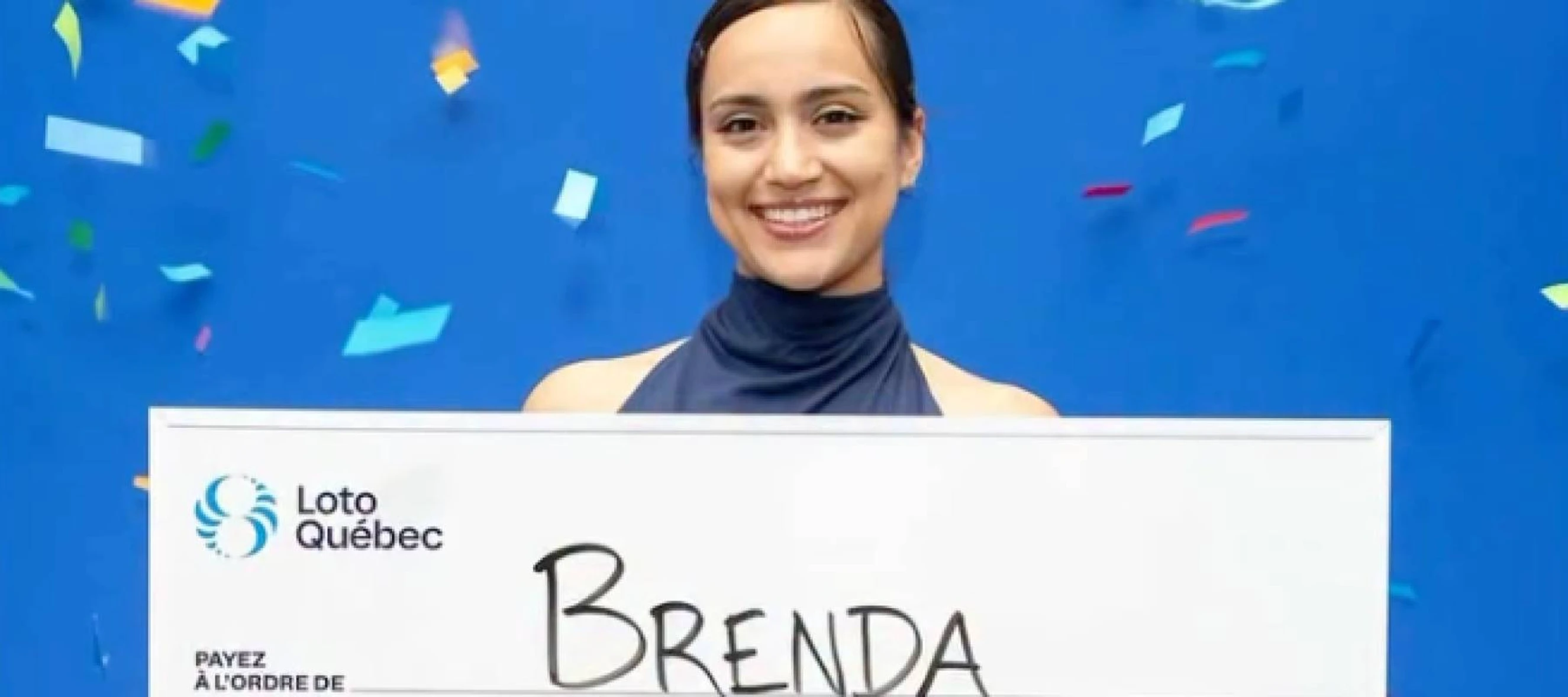 Lotto winner Brenda Aubin-Vega